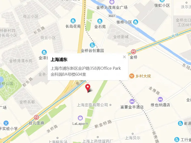 公司地图位置